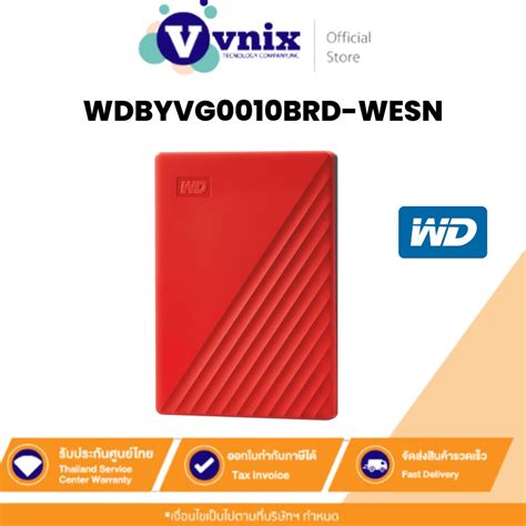 Wd Wdbyvg Brd Wesn Tb Ext Hdd Wd My Passport Red By Vnix