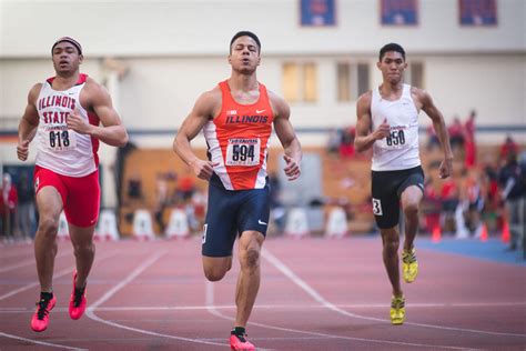 Illini Mens Track Top Field At Eiu Big Blue Classic The Daily Illini