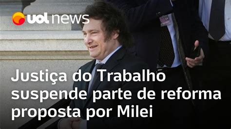 Argentina Justiça suspende reforma trabalhista que faz parte de