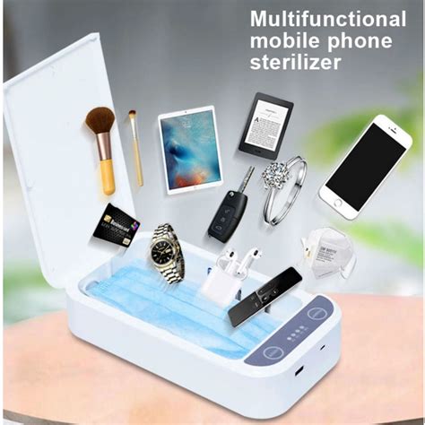 UVC Light Disinfection Box UV Phone Sanitizer Box China UV Sterilizer