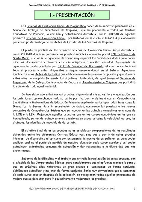 Pdf Pruebas De Evaluaci N Inicial Pdf Fileevaluaci N Inicial De