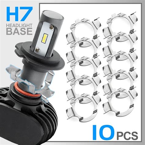 Pcs H Led Headlight Bulb Base Holder Adapter Socket Retainer For Vw