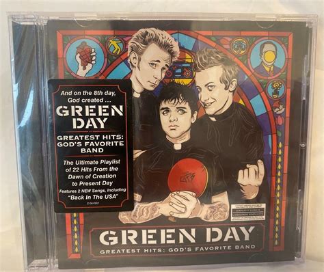 Green Day Greatest Hits Cd Gods Favorite Band Brand New Sealed