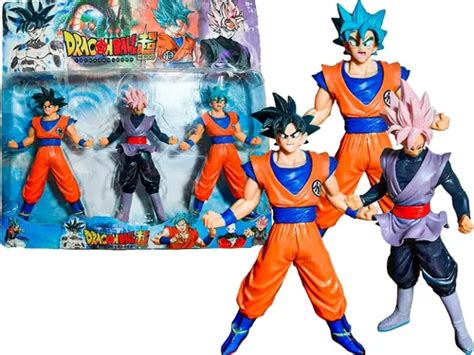 Dragon Ball Z Super Muñeco Zamas Goku Black Rose Figura Pvc en venta en