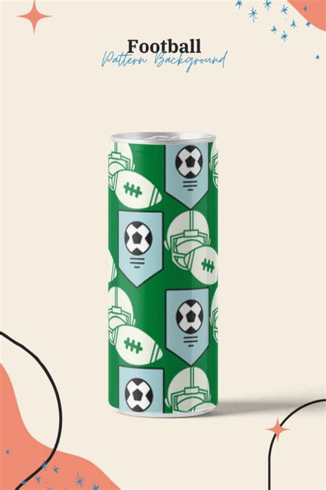 Football Seamless Pattern Background Masterbundles