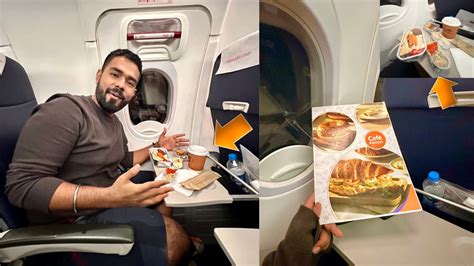 AKASA AIR Ke ECONOMY CLASS Mein Hotel Jesa Experience Akasa Cafe