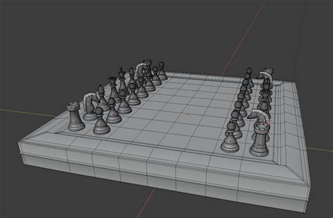 Free 3D chess chessboard board model - TurboSquid 1612338