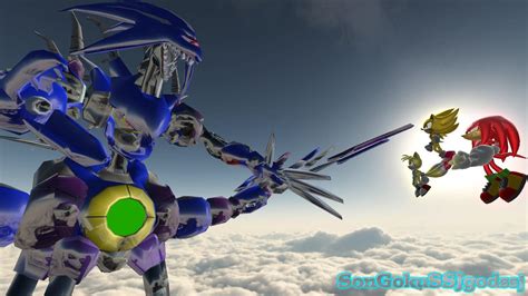 Team Sonic vs Metal Overlord by SonGokuSSJgodssj on DeviantArt