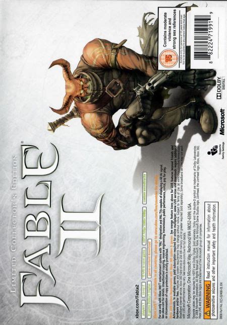 Fable Ii Limited Collectors Edition Begagnat Spel Till Xbox 360