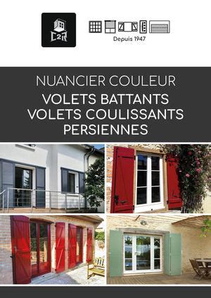 Calam O Nuancier C R Volets Battants Coulissants Persiennes