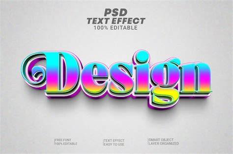 Premium PSD Psd Creative Design 3d Editable Text Effects Style