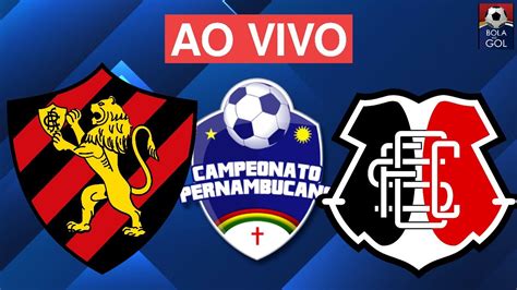 SPORT X SANTA CRUZ AO VIVO CAMPEONATO PERNAMBUCANO 2024 3ª RODADA