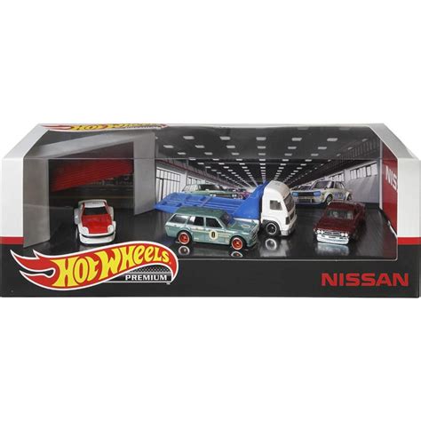 Hot Wheels ホットウィール プレミアム コレクターセット アソート Nissan Garage GMH40 おもちゃ ミニカー monkeys タイヤメンズファッション