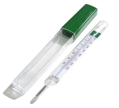 Mercury Free Liquid In Glass Armpit Rectal Oral Thermometer China