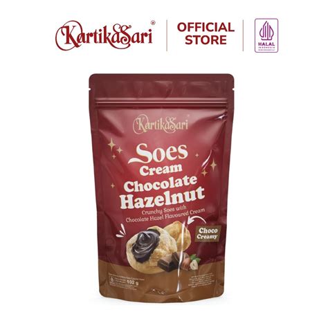 Jual Soes Kering Isi Cokelat Hazel Sus Coklat Hazelnut Shopee Indonesia