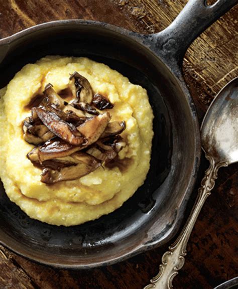 Mushroom Polenta Recipe Recipe