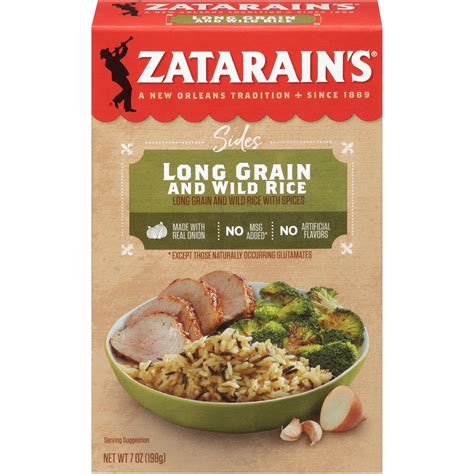 Zatarain's Long Grain & Wild Rice, 7 oz - Walmart.com