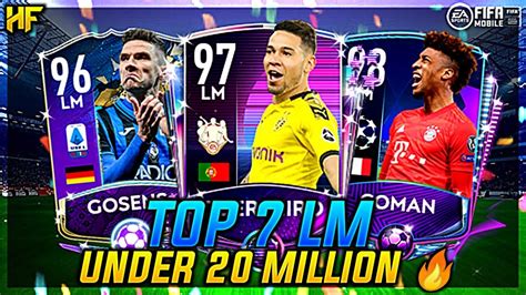 Fifa Mobile 20 Top 7 Lm Under 20 Million Best Left Midfielder