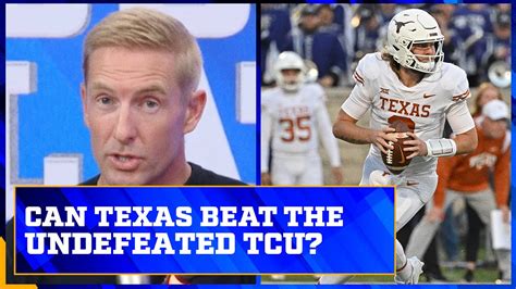 No 18 Texas Vs No 4 Tcu Preview The Joel Klatt Show Youtube