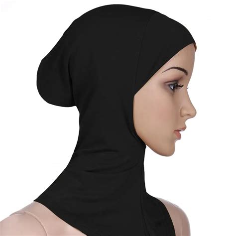 1 Pc Women Hijab Bone Bonnet Cap Islamic Soft Scarf Muslim Full Cover