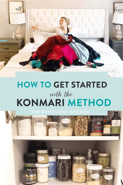 Getting Started With The KonMari Method The Bewitchin Kitchen