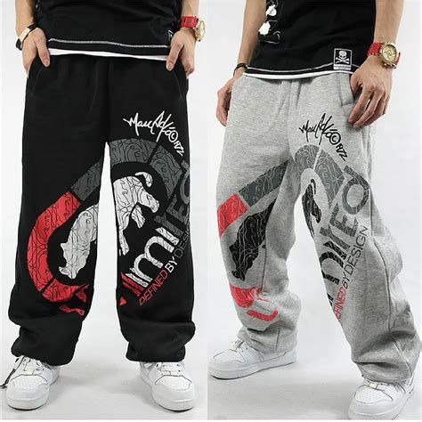 Spring And Summer Hip Hop Men Pants Street Dance Pants Loose Sport