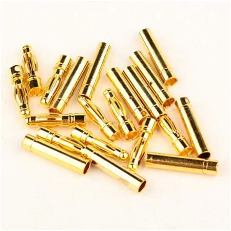 Castle Creations CSECCBUL43 Bullet Connectors - 4 mm - Walmart.com