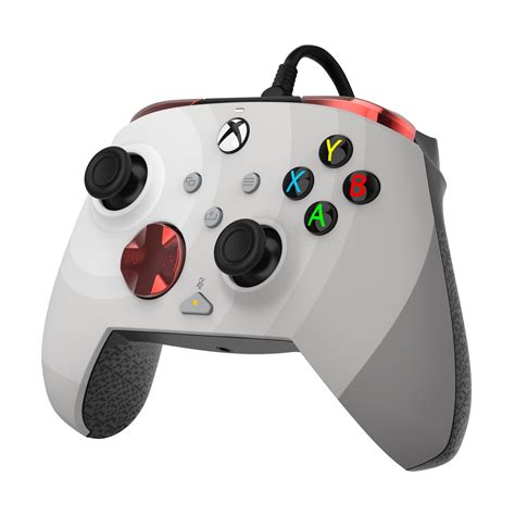 PDP кабелен контролер Xbox Series X|S, Xbox One, PC Rematch 3,5 мм, Бял ...