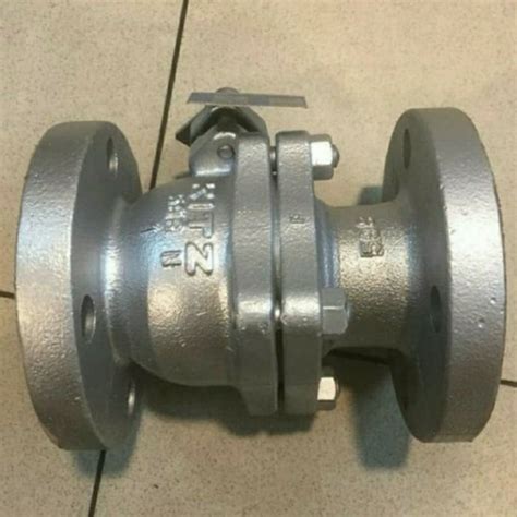 Jual Ball Valve KITZ Cast Iron JIS 10K Flange 4 Inch DN 100 Di Lapak