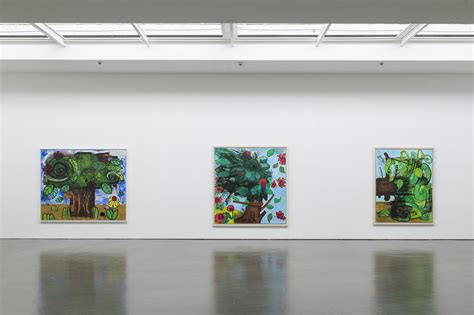 Carroll Dunham Albert Oehlen B Ume Trees Curated By Gregor Jansen