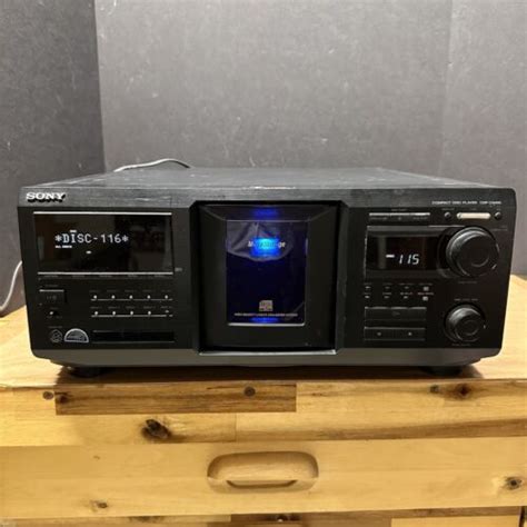 Sony CDP CX450 Mega Storage 400 CD 400 Disc Changer For Parts Repair