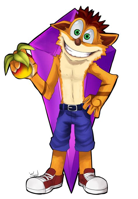 Crash Bandicoot Anime Form