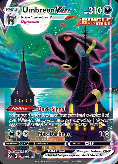 Umbreon VMax Duraludon PokemonCard