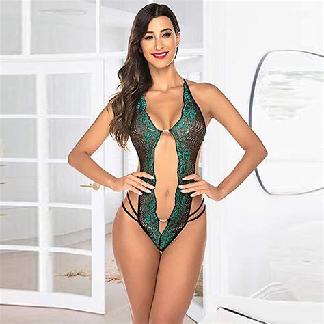 SEAOPEN Lingerie Under 2 Dollars Lingerie Set For Women Lace See