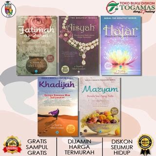 Jual Serial Wanita Penghuni Surga Maryam Khadijah Hajar Fatimah Az