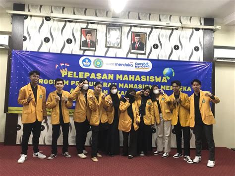 Pelepasan Mahasiswa PMM 2023 Fakultas Humaniora Universitas Sari Mulia