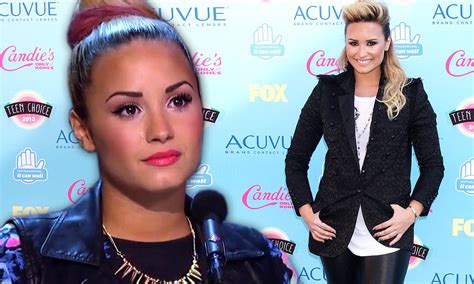 Demi Lovato Explicit Nude Photos Of X Factor Judge Being Shopped Around Online Daily Mail