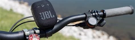 Jbl Wind Portable Bluetooth Speaker For Bike Motorcycle Handlebars Black