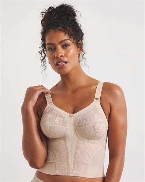 Triumph Doreen Longline Bra Skintone J D Williams