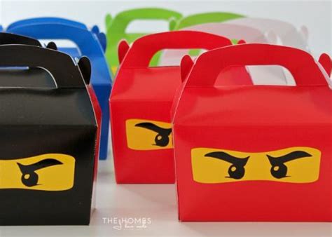 DIY Ninjago Party Decor Henry S 6th Birthday Party The Homes I