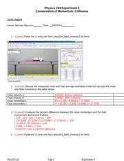 Mbaucom Ilab O Phys W Lab Physics Experiment