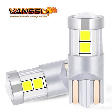 Vanssi Pcs Same Size As Halogen T W W Led Bulb For Car Dome