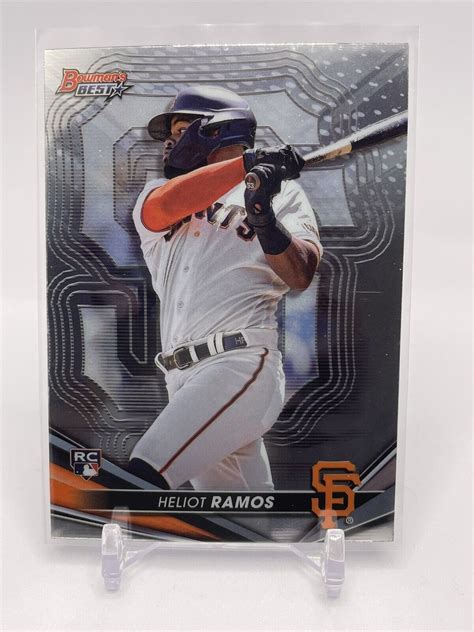 2022 BOWMAN S BEST 62 HELIOT RAMOS RC GIANTS EBay