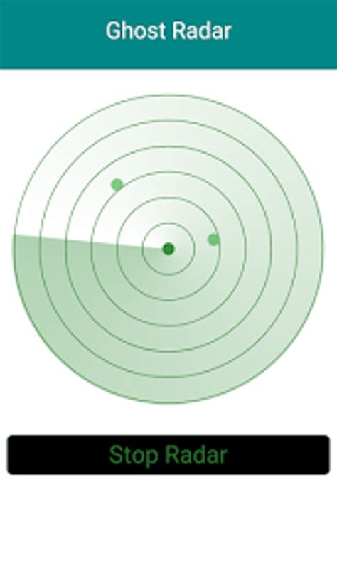 Ghost Detector Radar Simulator Para Android Descargar