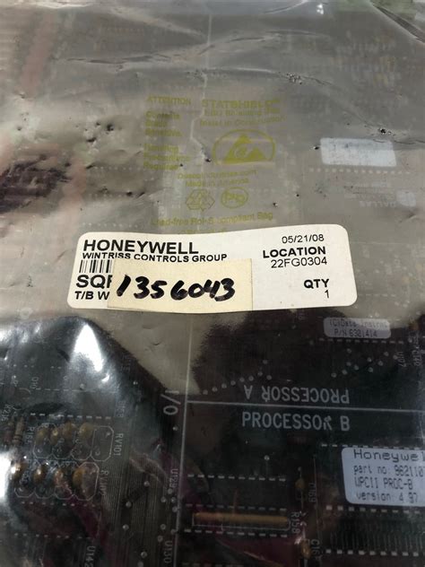 Wintriss Honeywell Data Instruments D42517 01 Rev E Brake Control Pcb