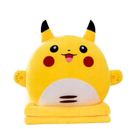 Maskotka DUŻA 3W1 PODUSZKA Z KOCEM PIKACZU XXL PIKACHU Pluszak POKEMON