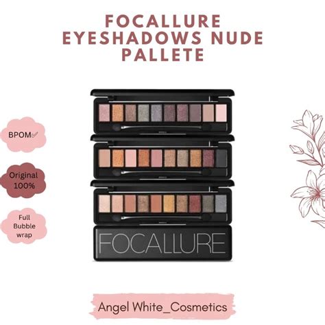 Jual Focallure Eyeshadow Palette Nude Edition Shopee Indonesia