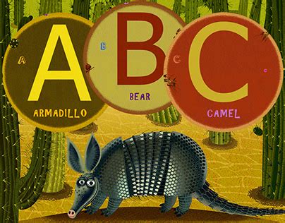 The picture book, alphabet with animals. Part 1. | Behance