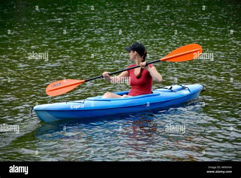 Canoeing On The Au Sable River At The Rifle River Recreational Area