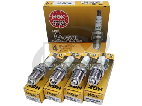 Set Of Ngk Bkr Egp G Power Premium Platinum Spark Plugs Ebay